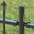 Recinzione per Giardino Woerden Grigio 240 x 140 cm