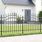 Recinzione per Giardino Woerden Grigio 240 x 140 cm