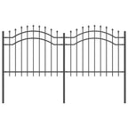 Recinzione per Giardino Woerden Grigio 240 x 140 cm