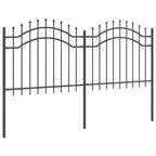 Recinzione per Giardino Woerden Grigio 240 x 140 cm