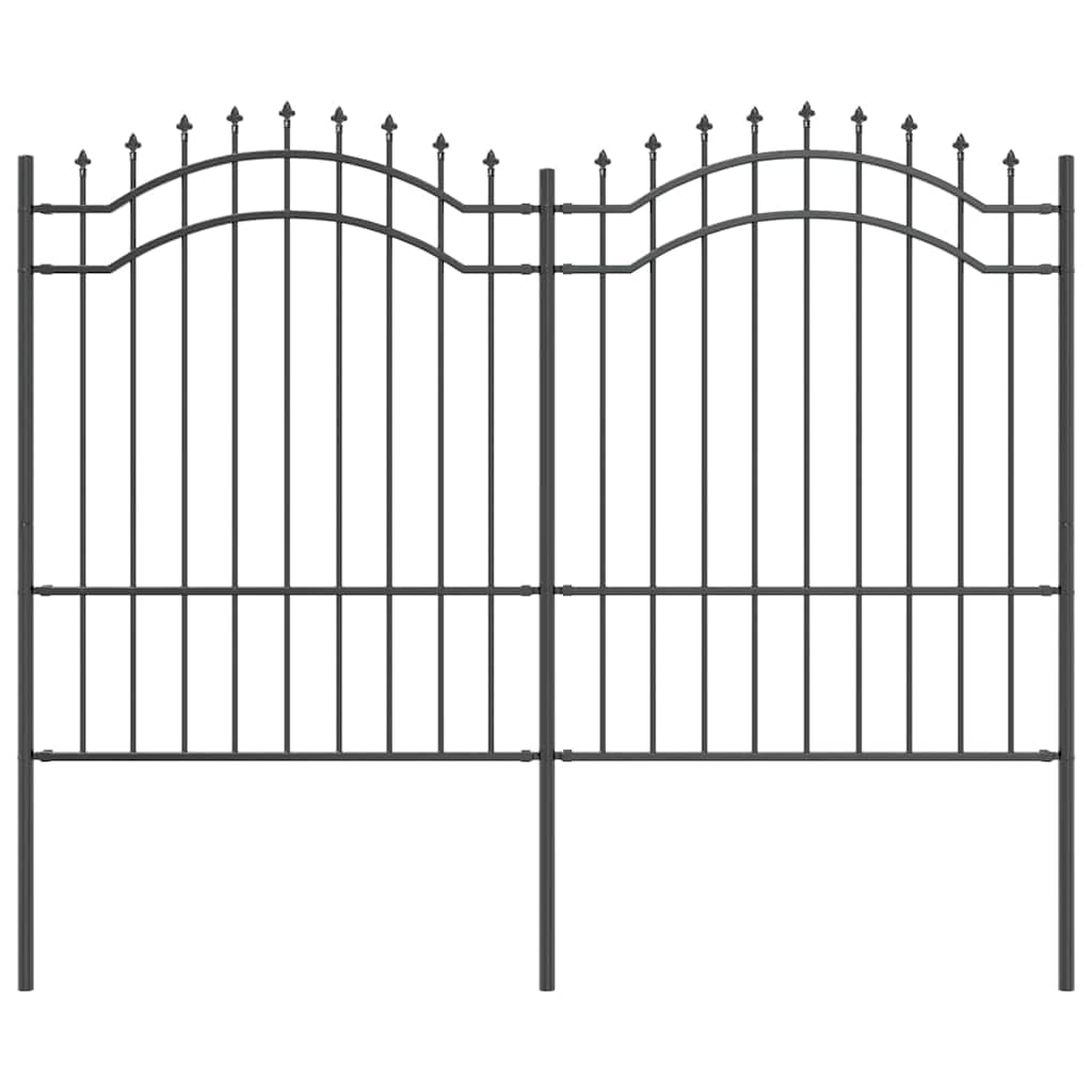 Recinzione per Giardino Woerden Grigio 240 x 190 cm