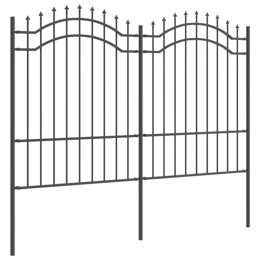 Recinzione per Giardino Woerden Grigio 240 x 190 cm