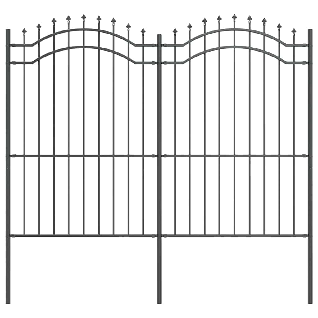 Recinzione per Giardino Woerden Grigio 240 x 215 cm