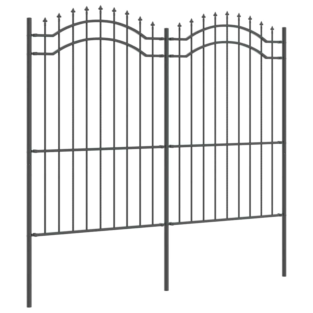 Recinzione per Giardino Woerden Grigio 240 x 215 cm