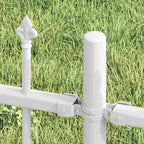 Recinzione da Giardino Woerden Bianco 240 x 140 cm