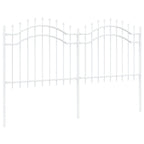 Recinzione da Giardino Woerden Bianco 240 x 140 cm