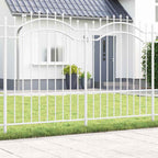 Recinzione per Giardino Woerden Bianco 240 x 190 cm