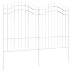 Recinzione per Giardino Woerden Bianco 240 x 190 cm