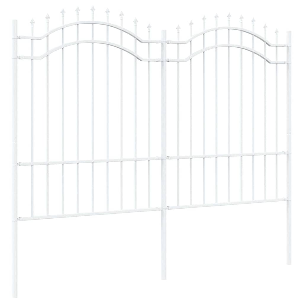 Recinzione per Giardino Woerden Bianco 240 x 190 cm
