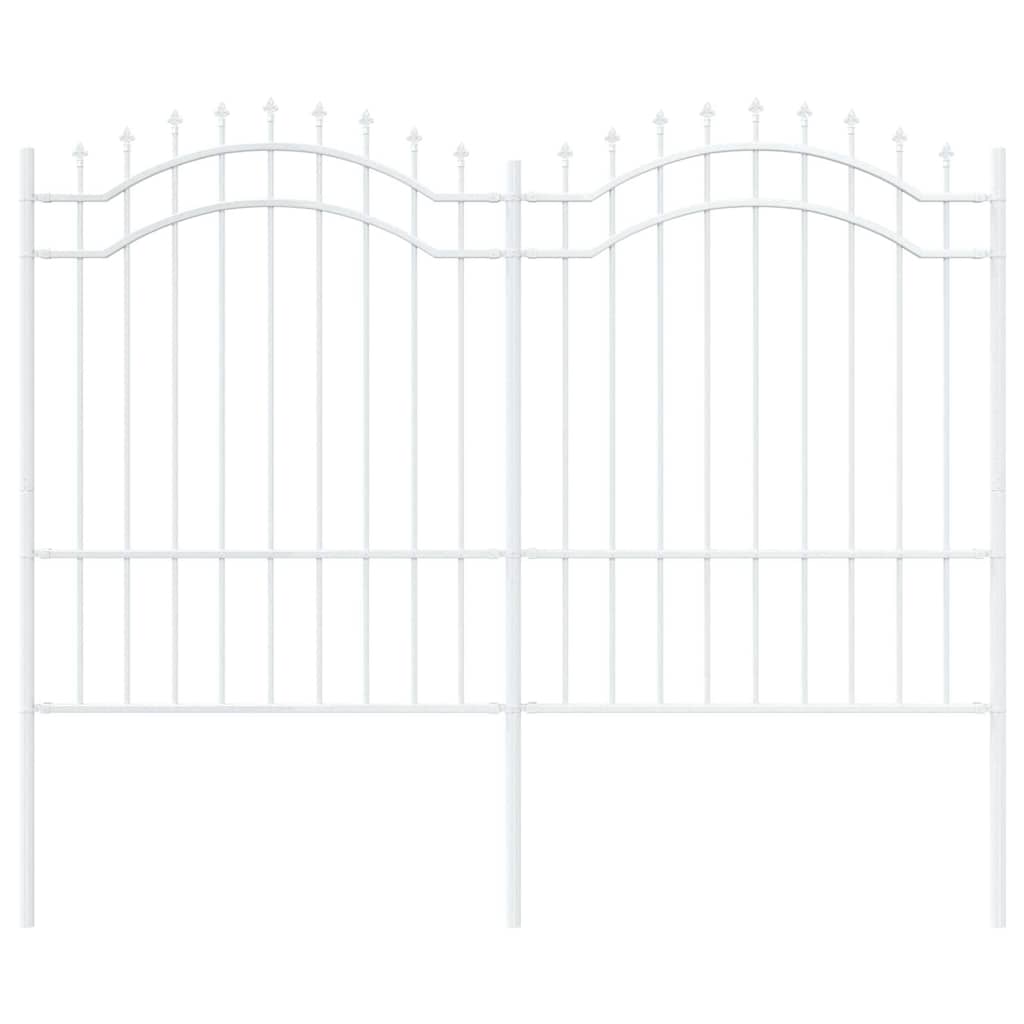 Recinzione per Giardino Woerden Bianco 240 x 190 cm