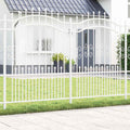 Recinzione per Giardino KAMPEN Bianco