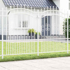 Recinzione per Giardino KAMPEN Bianco