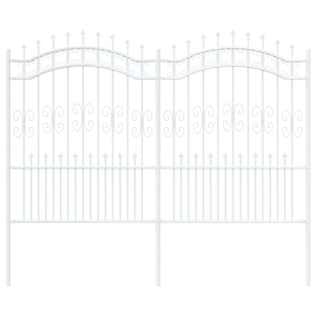 Recinzione per Giardino KAMPEN Bianco