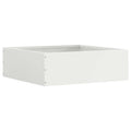 Bordura per Prato Bianco 40 x 40 x 13 cm Acciaio