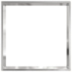Bordura per Prato Argento 40 x 40 x 13 cm Acciaio Inossidabile