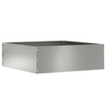 Bordura per Prato Argento 40 x 40 x 13 cm Acciaio Zincato