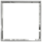 Bordura per Prato Argento 40 x 40 x 13 cm Acciaio Zincato