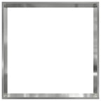 Bordura per Prato Argento 50 x 50 x 13 cm Acciaio zincato