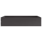 Bordura per Prato Nero Acciaio 60 x 60 x 13 cm