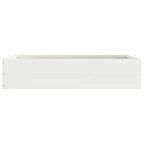Bordura per Prato Bianco 60 x 60 x 13 cm Acciaio