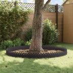 Bordure per prato 20 pezzi Nero 103 x 0,05 x 22 cm Acciaio