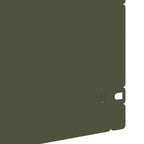 Bordure per prato 30 pcs Verde oliva 103 x 0,05 x 22 cm Acciaio