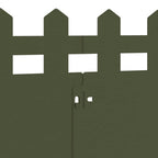 Bordure per prato 30 pcs Verde oliva 103 x 0,05 x 22 cm Acciaio