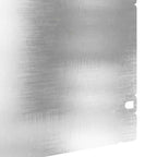 Bordure per Prato Argento 103 x 0,05 x 22 cm - Set da 30 pezzi