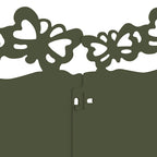 Bordure per prato 20 pezzi Verde oliva 103 x 0,05 x 22 cm Acciaio