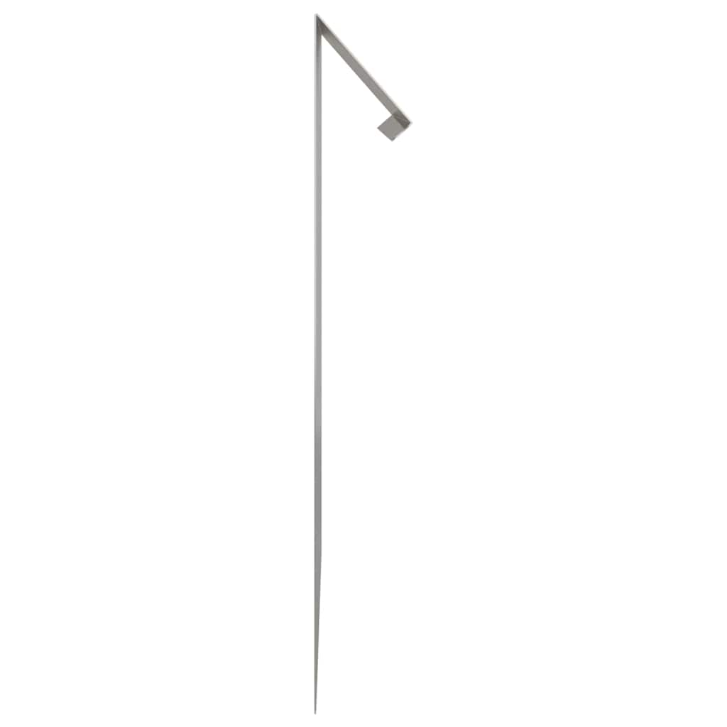 Recinto per lumache 4 pezzi Argento 50 x 3,5 x 25 cm