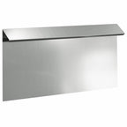 Recinto per lumache 16 pezzi Argento 50 x 3,5 x 25 cm