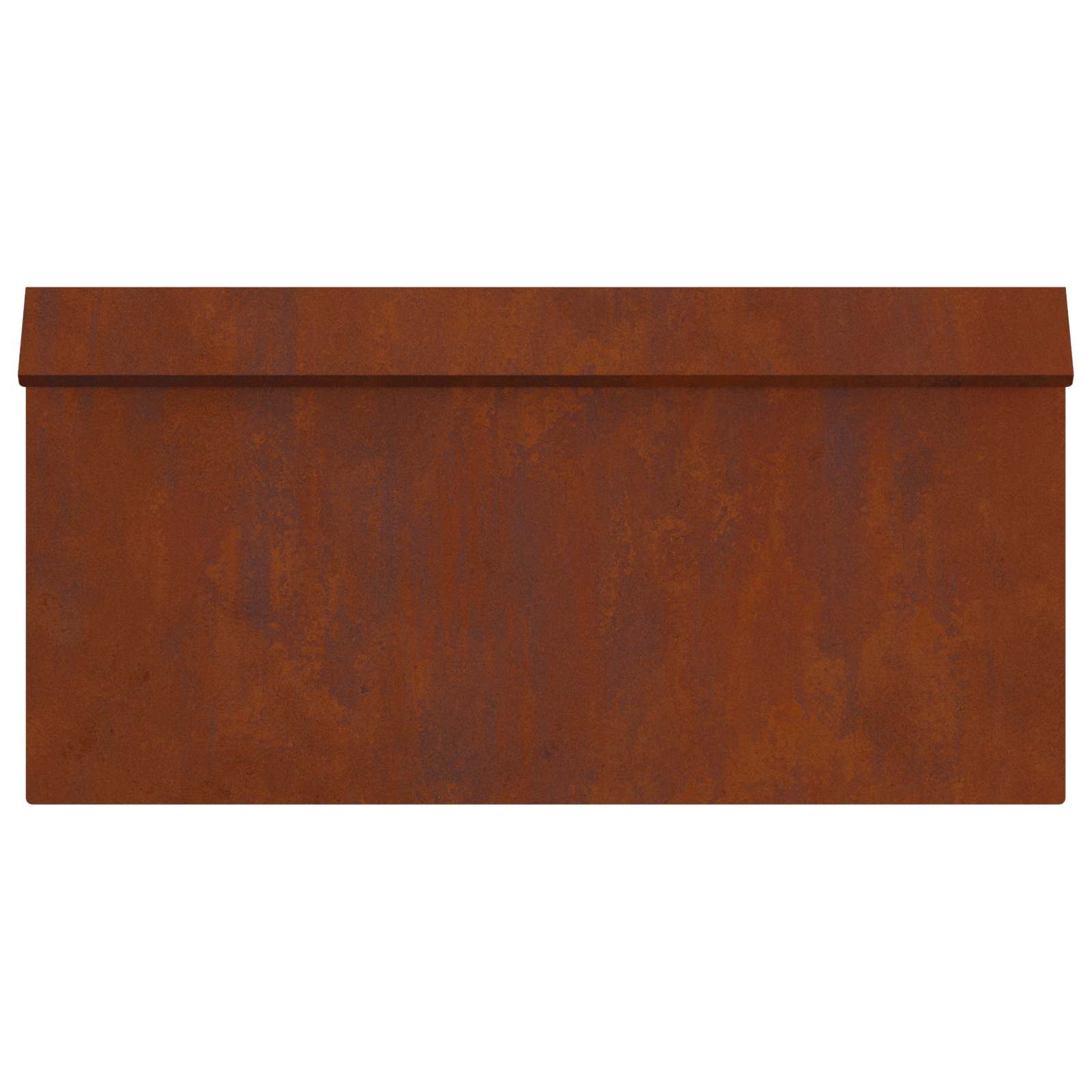 Recinto per lumache 16 pezzi Ruggine 50 x 3,5 x 25 cm