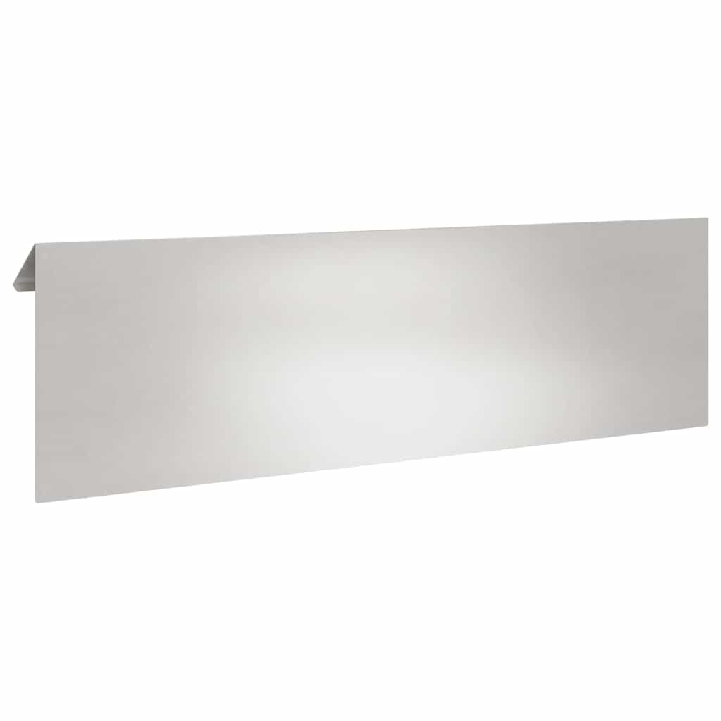Recinto per lumache in acciaio inossidabile Argento 100 x 3,5 x 25 cm