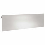 Recinto per lumache 4 pezzi Acciaio Inossidabile Argento 100 x 3,5 x 25 cm
