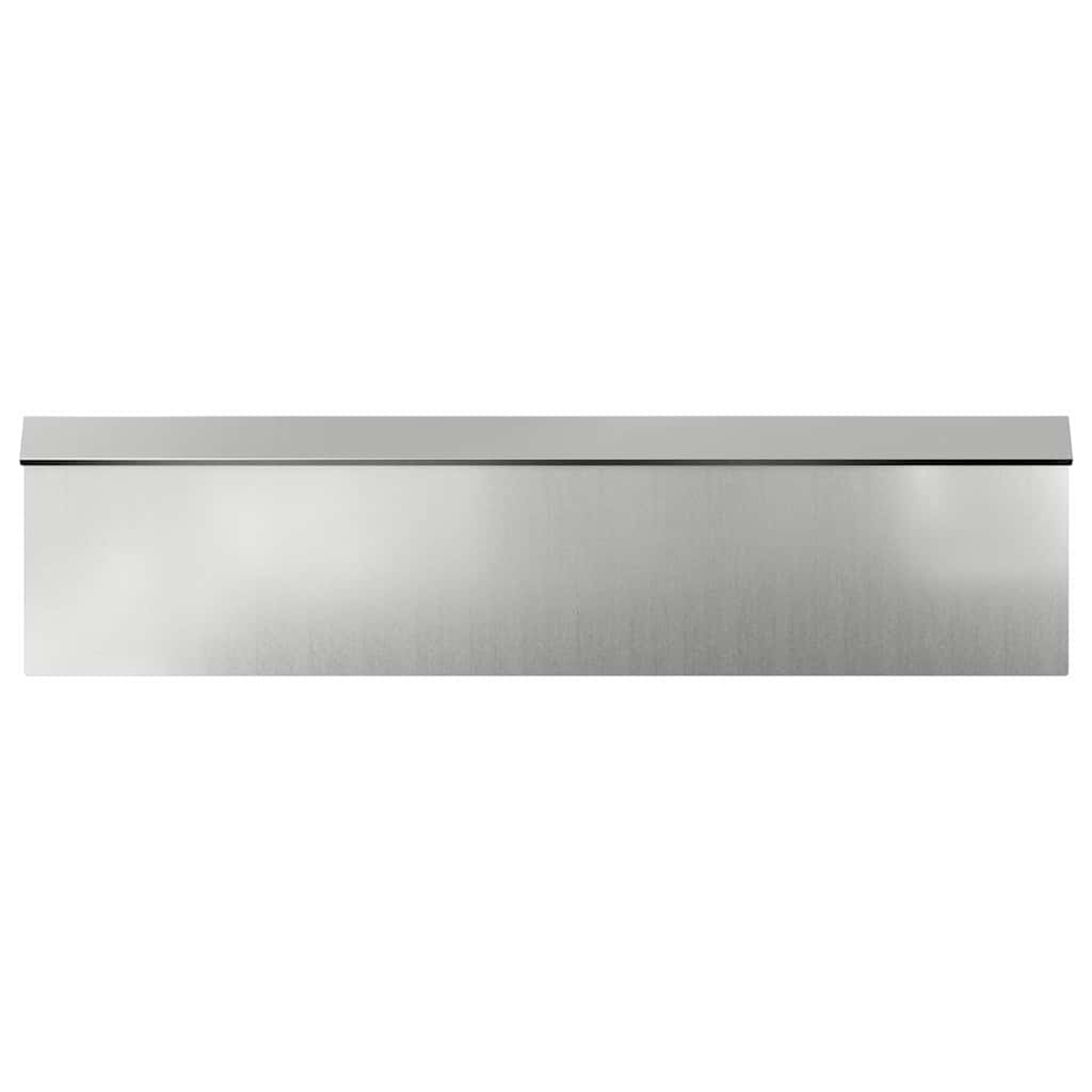 Recinto per lumache 16 pezzi Argento 100 x 3,5 x 25 cm