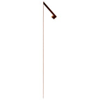 Recinto per lumache in acciaio 4 pezzi Ruggine 100 x 3,5 x 25 cm