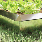 Recinto per lumache argento 13,5 x 13,5 x 25 cm acciaio zincato