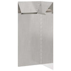 Recinto per lumache in acciaio inossidabile argento 10 x 10 x 25 cm