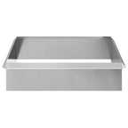 Recinzione per Lumaca Argento Acciaio Zincato 100x25 cm - Set 8 Pezzi