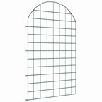 Set di Recinzione per Stagno 8 pezzi Verde 50 x 80 cm Acciaio