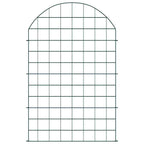 Set di Recinzione per Stagno 8 pezzi Verde 50 x 80 cm Acciaio