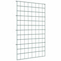 Set di Recinzione per Stagno 8 pezzi Verde 50 x 80 cm Acciaio