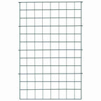 Set di Recinzione per Stagno 8 pezzi Verde 50 x 80 cm Acciaio