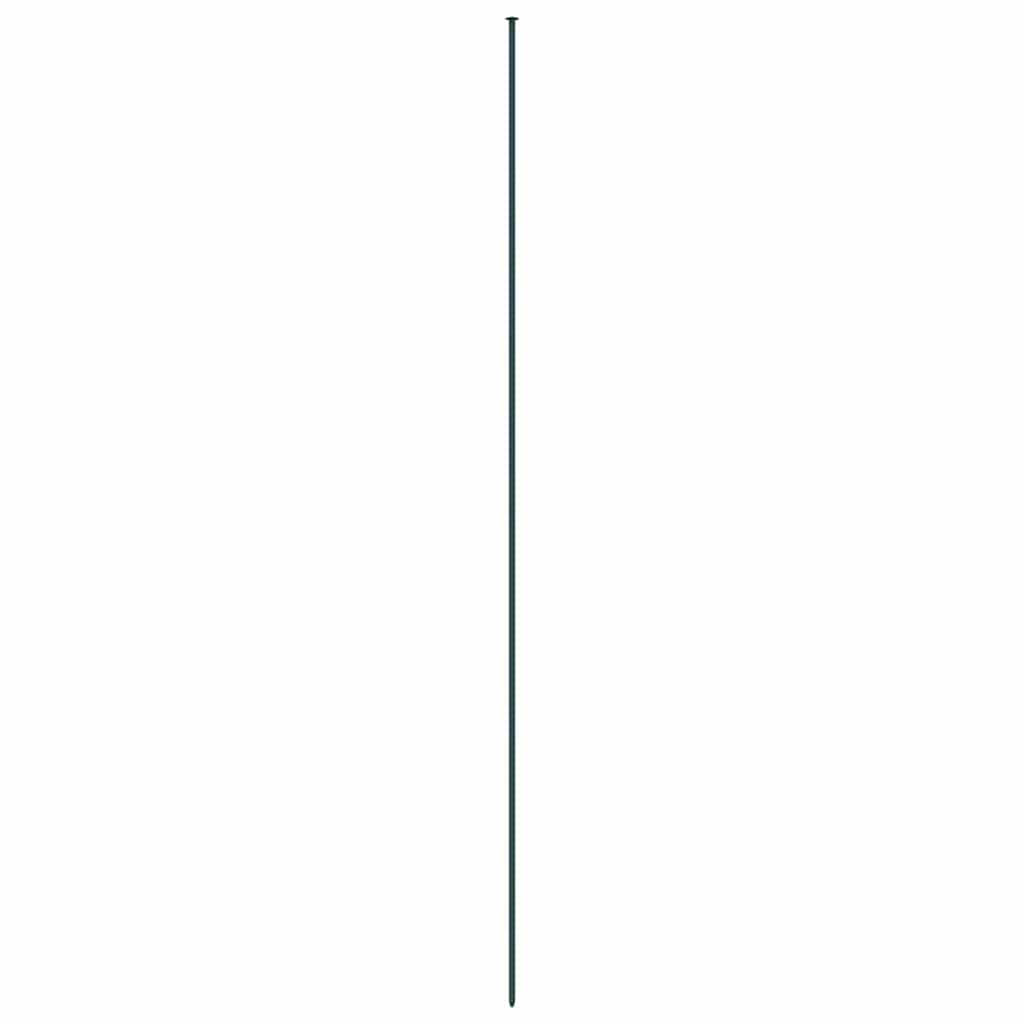 Set di Recinzione per Stagno 8 pezzi Verde 50 x 80 cm Acciaio