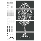 Cancello da Giardino con Blocco Nero 85 x 200 cm - Acciaio Verniciato