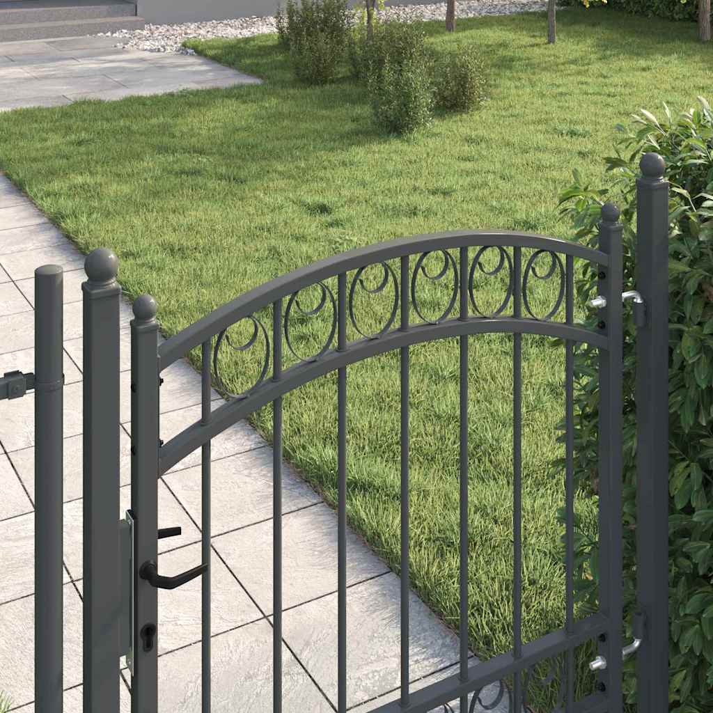 Cancello per recinzione EMMEN 100 x 100 cm in acciaio verniciato
