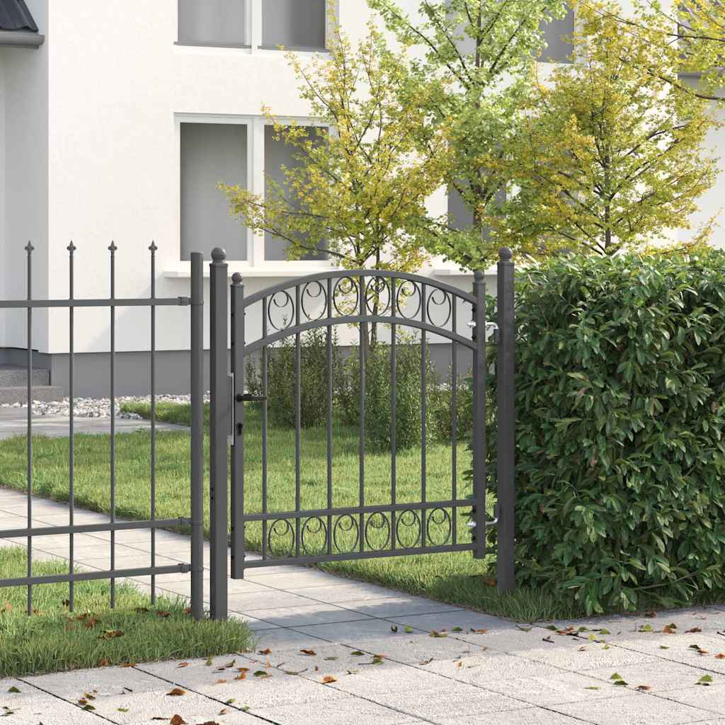 Cancello per recinzione EMMEN 100 x 100 cm in acciaio verniciato