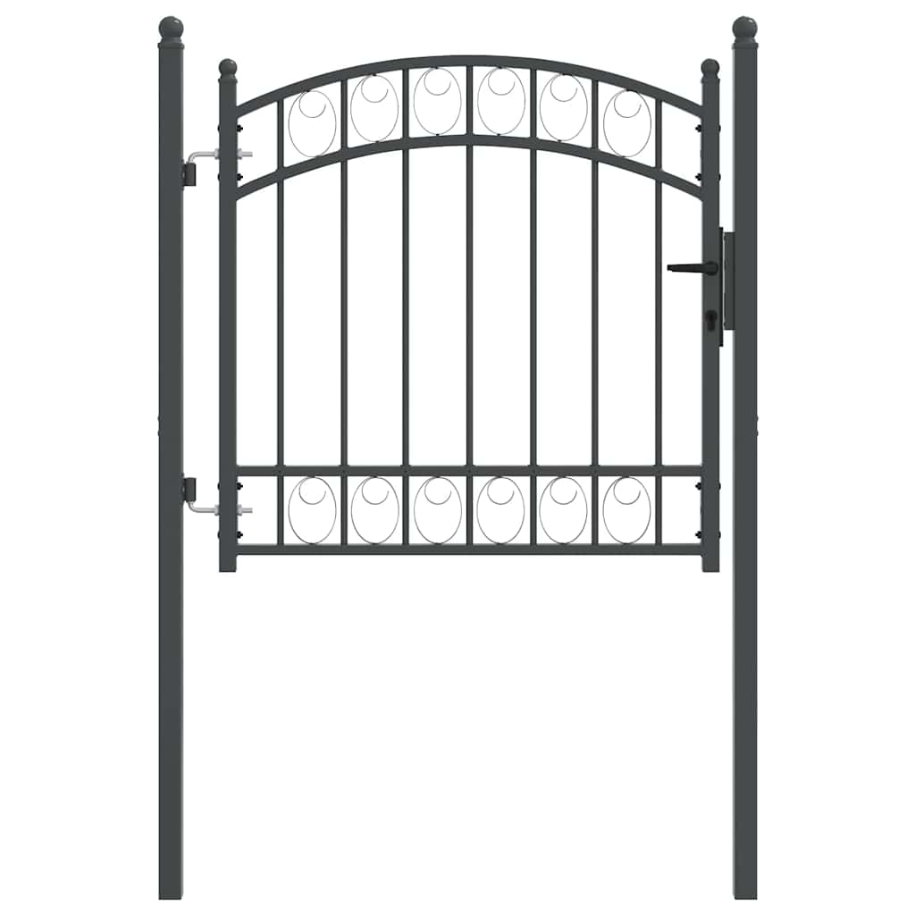 Cancello per recinzione EMMEN 100 x 100 cm in acciaio verniciato