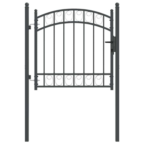 Cancello per recinzione EMMEN 100 x 100 cm in acciaio verniciato