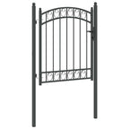 Cancello per recinzione EMMEN 150 x 100 cm in acciaio verniciato